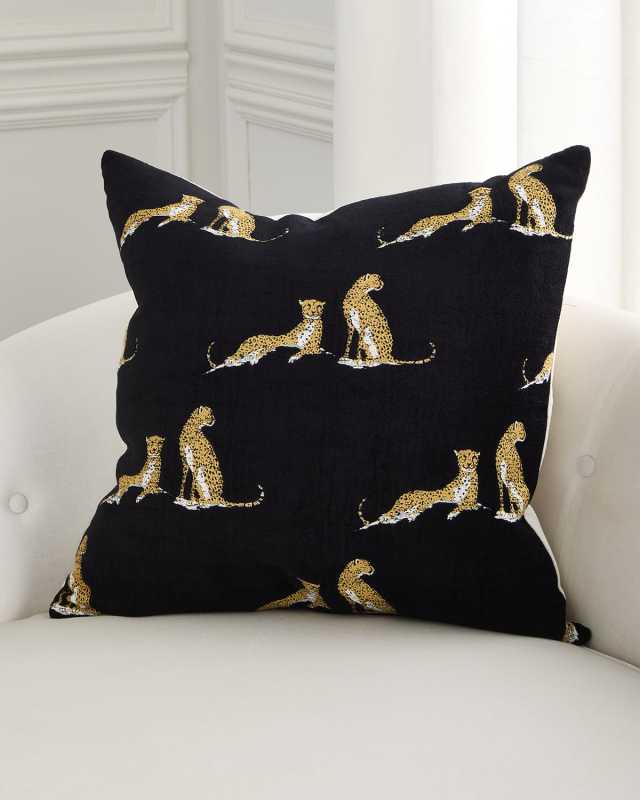 Little Iris Decorative Pillow, 24" Square